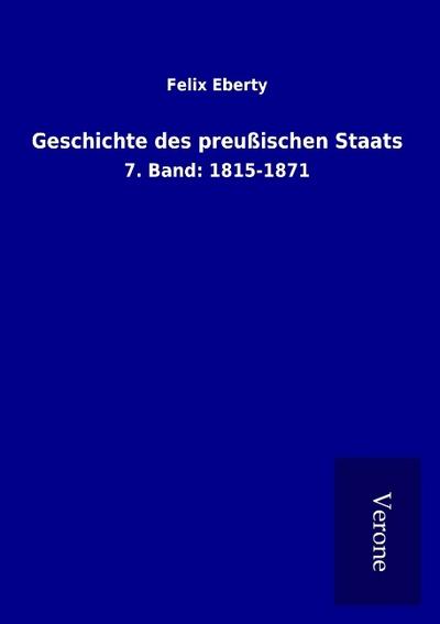 Geschichte des preußischen Staats