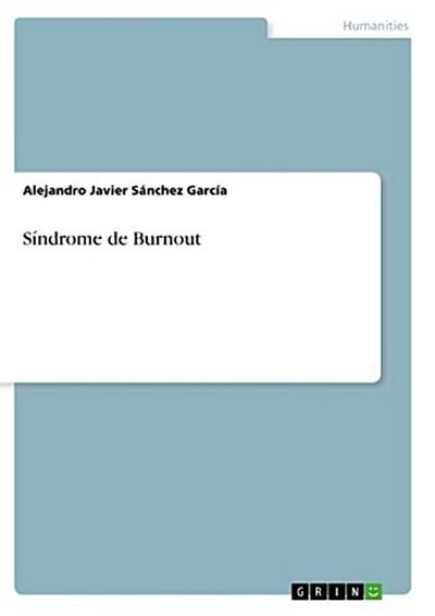 Síndrome de Burnout