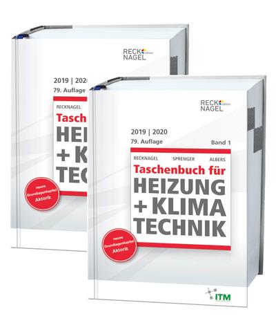 Recknagel - Taschenbuch für Heizung und Klimatechnik 79. Ausgabe 2019/2020 - Basisversion: einschließlich Trinkwasser- und Kältetechnik sowie Energiekonzepte