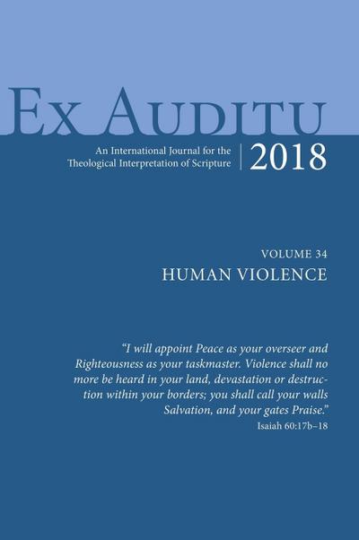 Ex Auditu - Volume 34