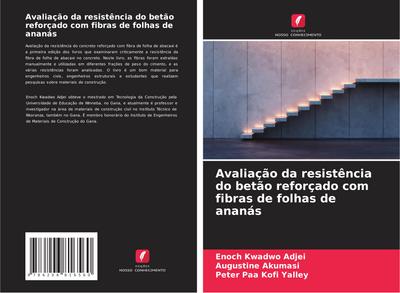 Avaliação da resistência do betão reforçado com fibras de folhas de ananás