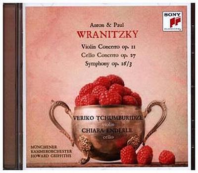 Wranitzky - Violin Concerto (Anton Wr.) / Cello Concerto & Symphony in D Major (Paul Wr.), 1 Audio-CD