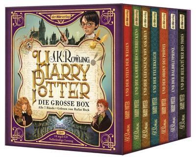 Harry Potter - Die große Box zum Jubiläum (14mp3 CD)