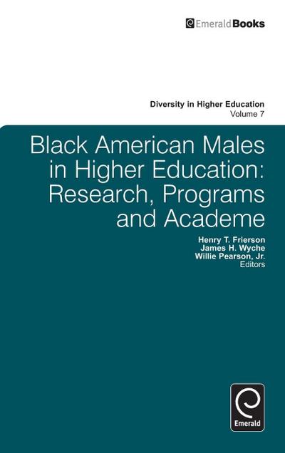 Black American Males in Higher Education