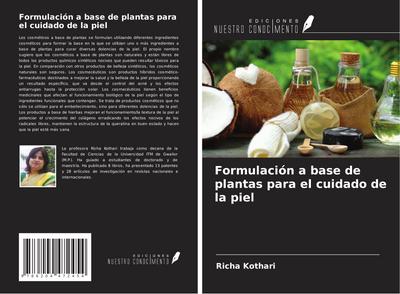 Formulación a base de plantas para el cuidado de la piel