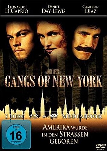 Gangs of New York. Limited Blu-ray & DVD Mediabook Leonardo DiCaprio - Bild 1 von 1
