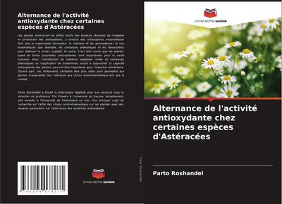 Alternance de l’activité antioxydante chez certaines espèces d’Astéracées