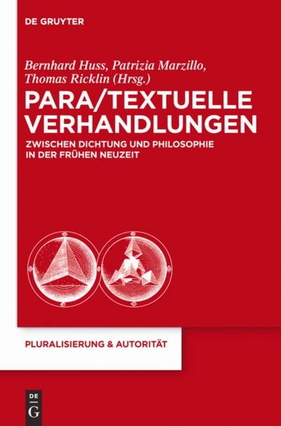 Para/Textuelle Verhandlungen zwischen Dichtung und Philosophie in der Frühen Neuzeit