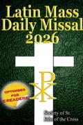 The Latin Mass Daily Missal 2026