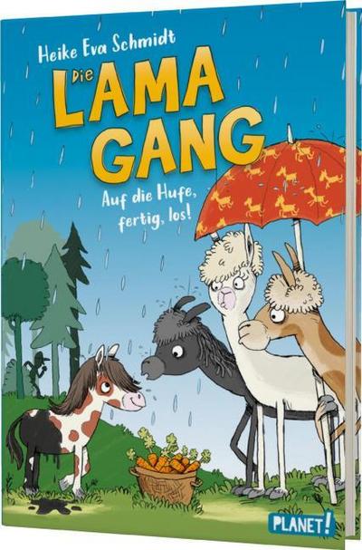 Die Lama-Gang. - Auf die Hufe, fertig los!
