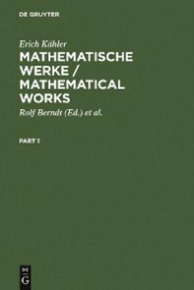Mathematische Werke / Mathematical Works