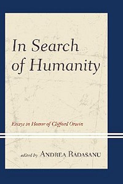 In Search of Humanity