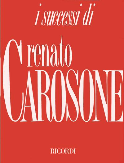 I successi di Renato Carosonesongbook melody line/lyrics/