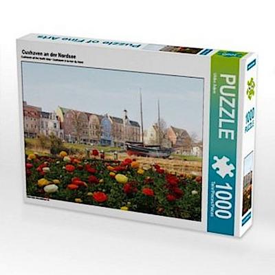 CALVENDO Puzzle Cuxhaven an der Nordsee | 1000 Teile Lege-Größe 64x48cm Foto-Puzzle für glückliche Stunden