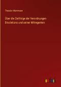 Über die Zeitfolge der Verordnungen Diocletians un