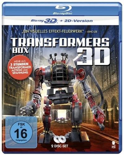 Die Transformers Box 3D, 2 Blu-rays