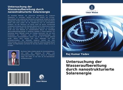 Untersuchung der Wasseraufbereitung durch nanostrukturierte Solarenergie