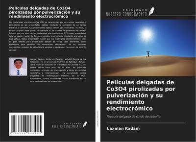 Películas delgadas de Co3O4 pirolizadas por pulverización y su rendimiento electrocrómico