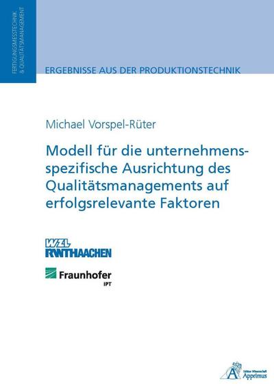 Vorspel-Rüter, M: Modell für die unternehmensspezifische Aus