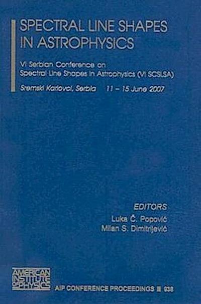 Spectral Line Shapes in Astrophysics