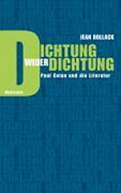 Dichtung wider Dichtung