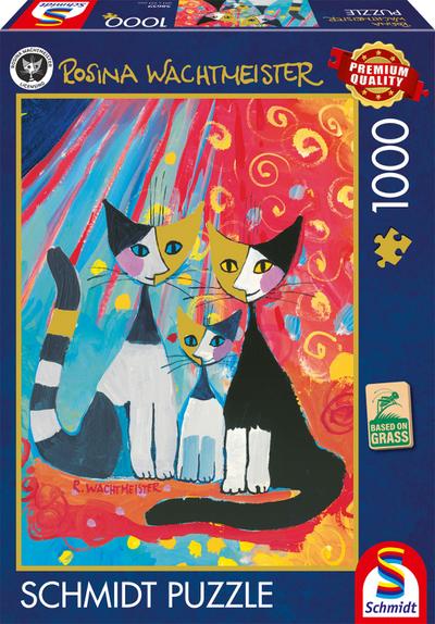 Rosina Wachtmeister - Glückliche Katzenfamilie