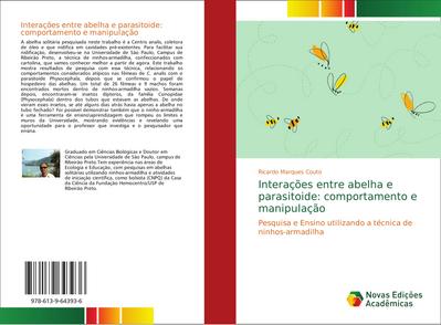 Interações entre abelha e parasitoide: comportamento e manipulação