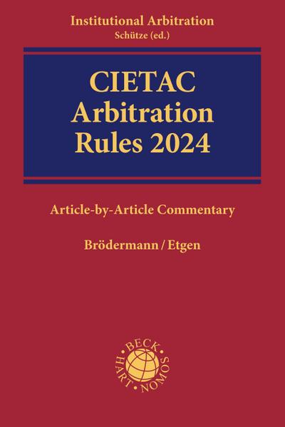 Cietac Arbitration Rules 2024