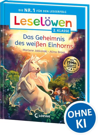 Leselöwen 2. Klasse - Das Geheimnis des weißen Einhorns