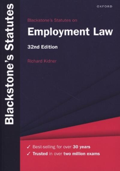 Blackstone’s Statutes on Employment Law