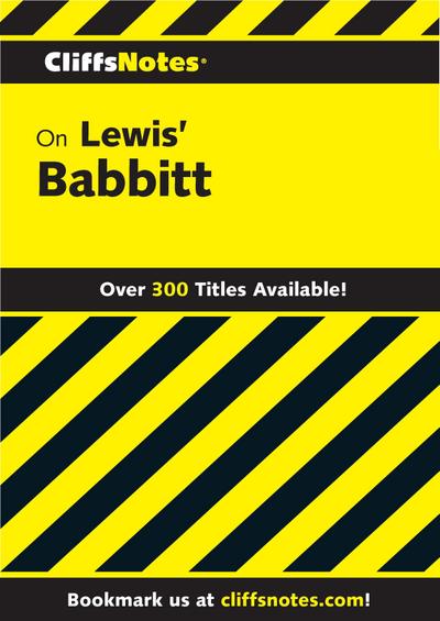 CliffsNotes on Lewis’ Babbitt
