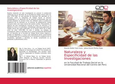 Naturaleza y Especificidad de las Investigaciones