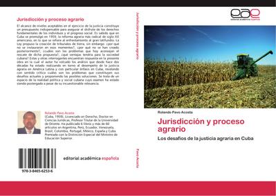 Jurisdicción y proceso agrario - Rolando Pavo Acosta