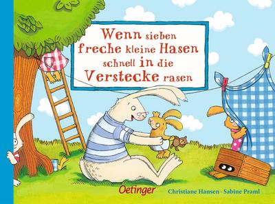 Wenn sieben freche kleine Hasen schnell in die Verstecke rasen; Wenn sieben freche kleine Hasen schnell in die Verstecke rasen; Deutsch