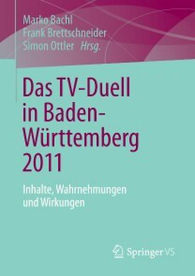 Das TV-Duell in Baden-Württemberg 2011
