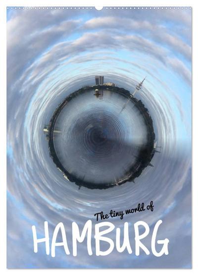 The tiny world of HAMBURG (Wandkalender 2026 DIN A2 hoch), CALVENDO Monatskalender