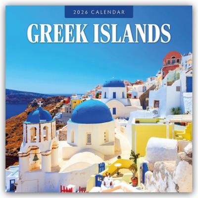 Greek Islands - Griechische Inseln 2026 - 16-Monatskalender