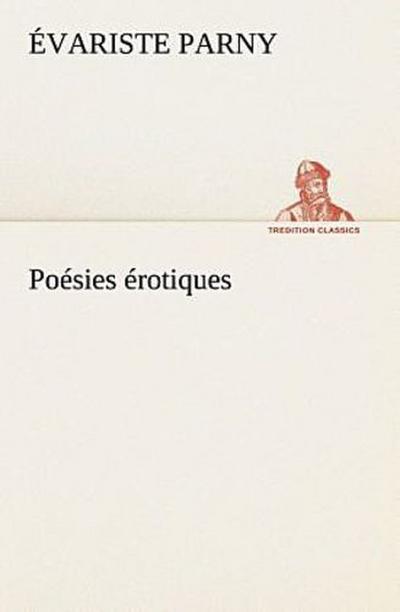 Poésies érotiques