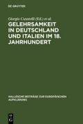 Gelehrsamkeit in Deutschland und Italien im 18.Jahrhundert