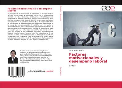 Factores motivacionales y desempeño laboral