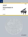 Konzertstück III : für Klavier