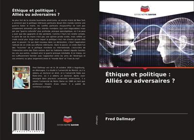 Éthique et politique : Alliés ou adversaires ?