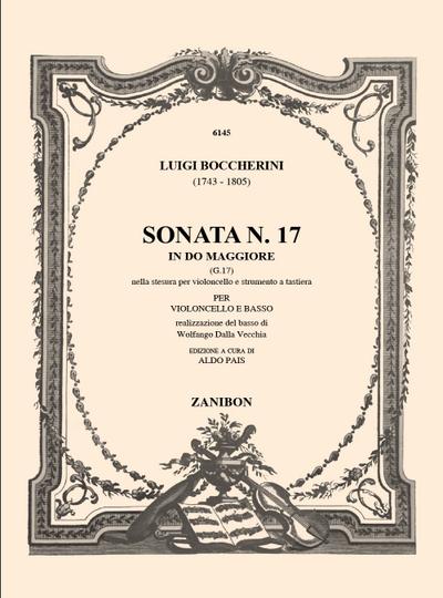Sonate C-Dur Nr.17 G17für Violoncello und Bc