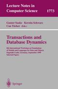 Transactions and Database Dynamics