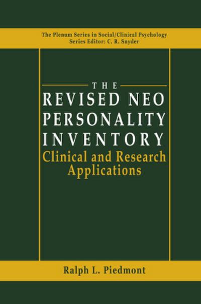 The Revised NEO Personality Inventory