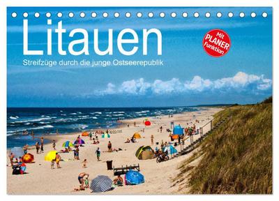 Litauen - Streifzüge durch die junge Ostseerepublik (Tischkalender 2026 DIN A5 quer), CALVENDO Monatskalender