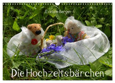 Die Hochzeitsbärchen (Wandkalender 2026 DIN A3 quer), CALVENDO Monatskalender