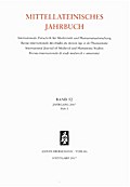 Mittellateinisches Jahrbuch. Internationale Zeitschrift für Mediävistik und Humanismusforschung