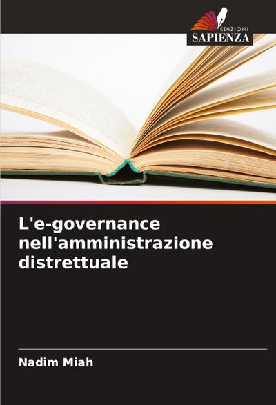 L’e-governance nell’amministrazione distrettuale