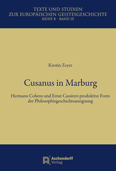Cusanus in Marburg